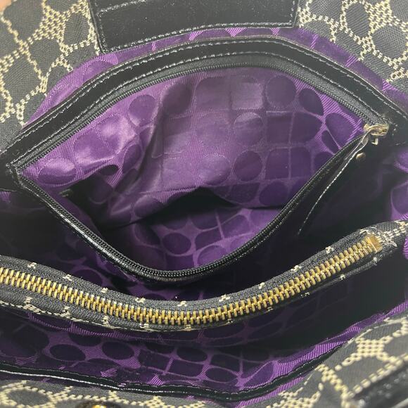 Kate Spade Classic Noel Hand Bag With Purple Interior - Picture 14 of 16